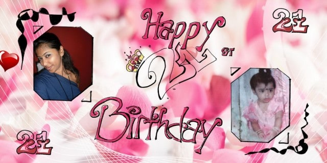 2M X 1M 21ST BIRTHDAY Banner Singapore 21st Birthday Banner Singapore