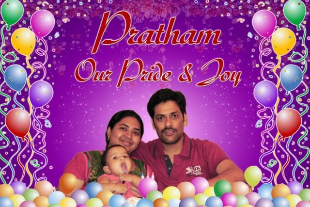 3 X 2 1st Birthday Banner Singapore 1st Birthday Banner Singapore