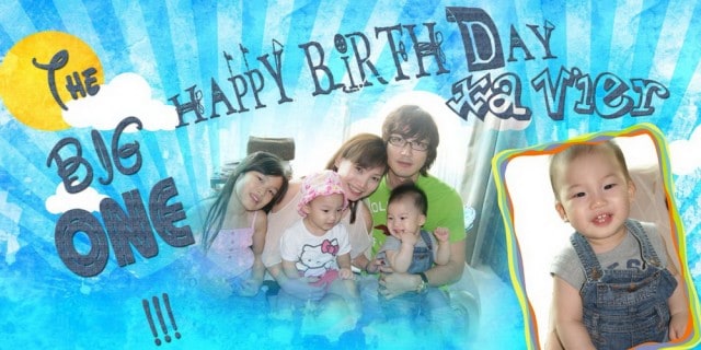 1st Birthday Banner Singapore