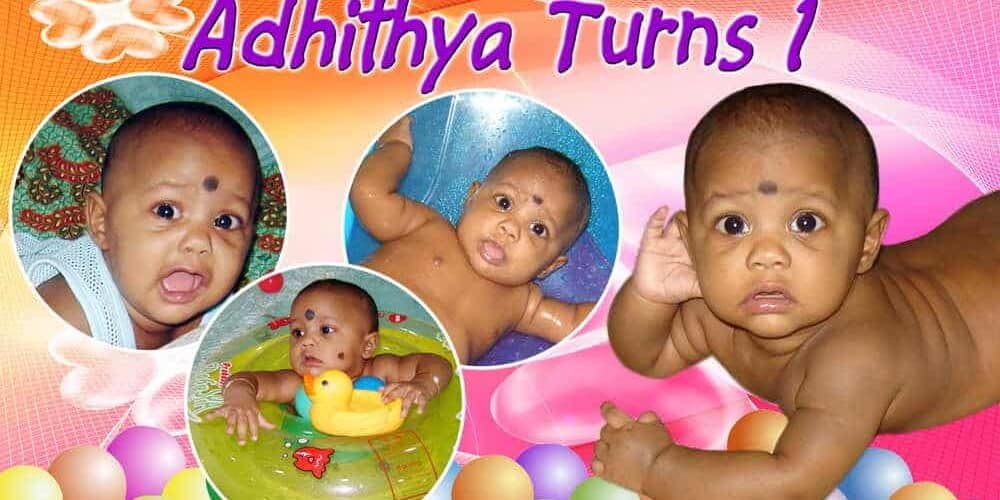 1st Birthday Banner Singapore