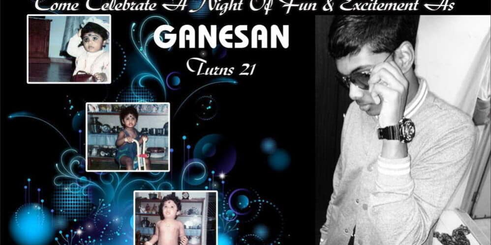 21st Birthday Banner Singapore
