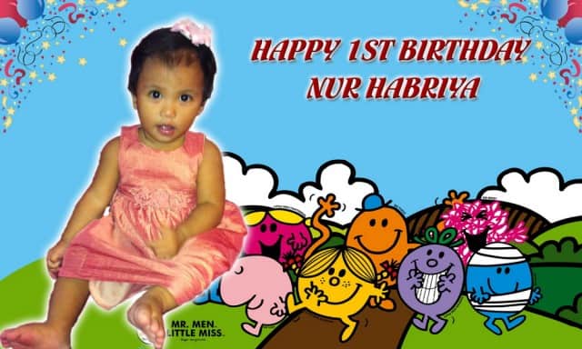 1st Birthday Banner Singapore