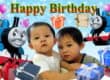 Thomas & Friends Birthday Banner Singapore