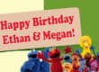 Sesame Street Birthday Banner Singapore