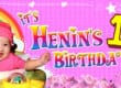 1st 1st Birthday Banner Singapore