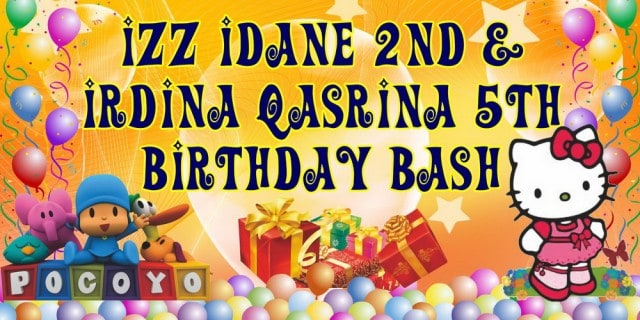 6 X 3 Hello Kitty Birthday Banner Singapore Hello Kitty Birthday Banner Singapore