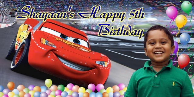 Thomas & Friends Birthday Banner Singapore