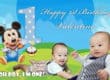 Mickey Mouse Birthday Banner Singapore