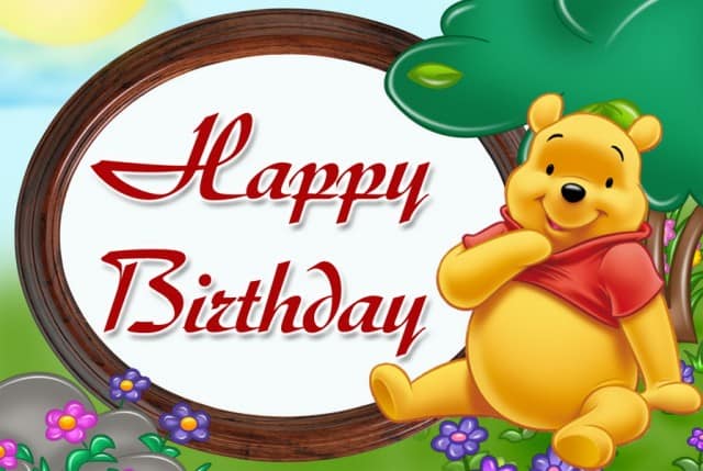 Winnie the Pooh Birthday Banner Singapore