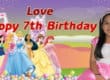 banner printing for Disney Princess Birthday Banner