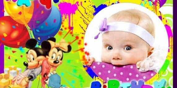 Mickey Mouse Birthday Banner Singapore