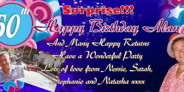 Birthday Banner Singapore
