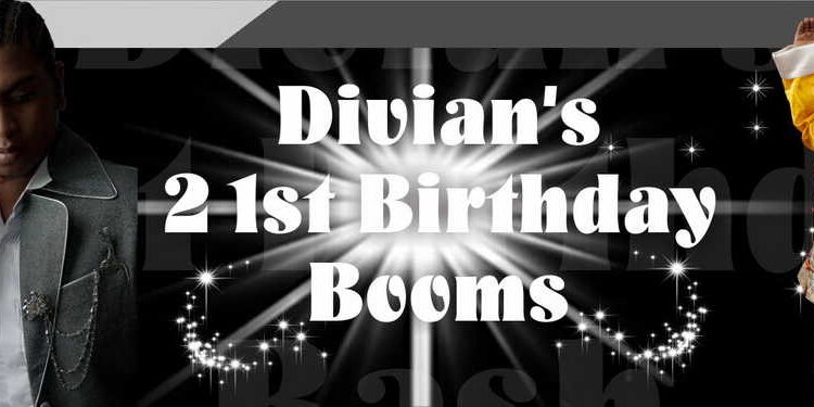 21st Birthday Banner Singapore