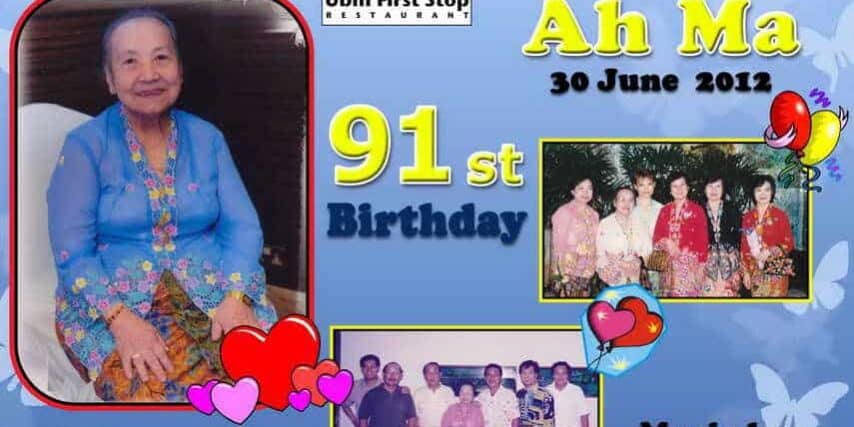 Birthday Banner Singapore