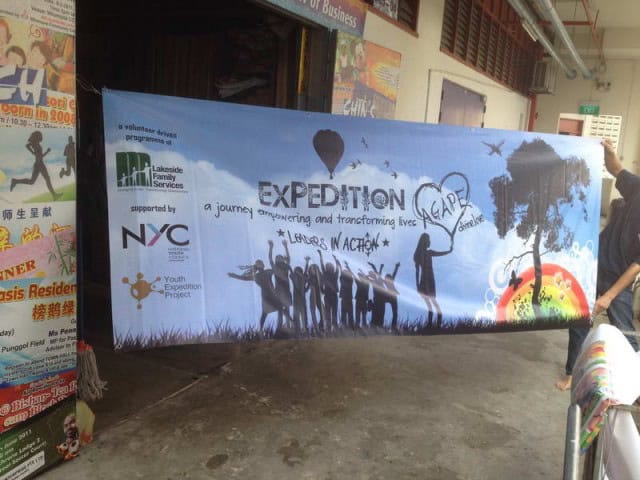 Banner Printing on PVC Banner for Expedition