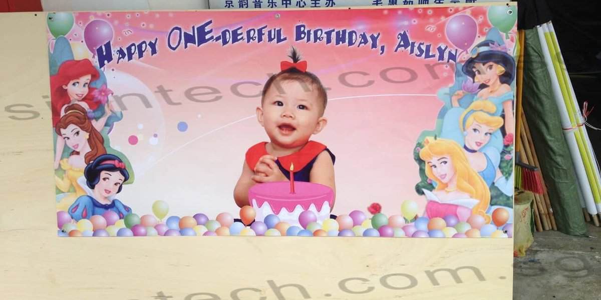 Disney Princess Birthday Banner