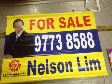 Banner Printing on For Sale Banner