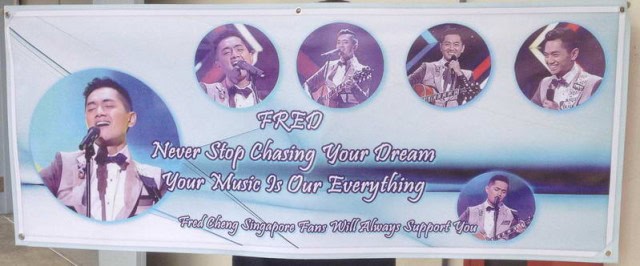 Banner printing for Idol Banner printing for Idol