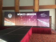 3 panels stage backdrop