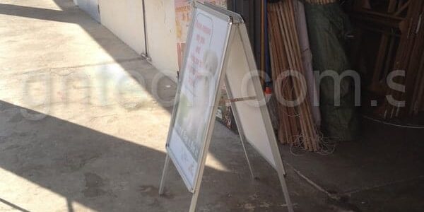 Poster Snap Frame Display Stand