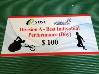 PVC banner paste on Foam Board