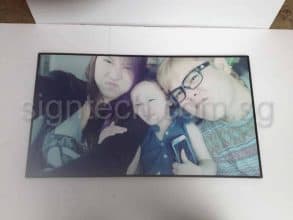 Foamboard with frame