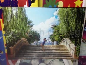 Foamboard with frame