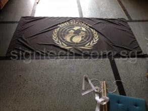 custom Fabric printing for flag