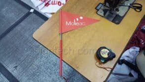 Tour guide flag with telescopic pole - Double sided