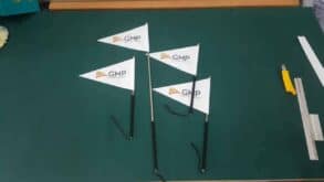 tour guide flag pole - GMP